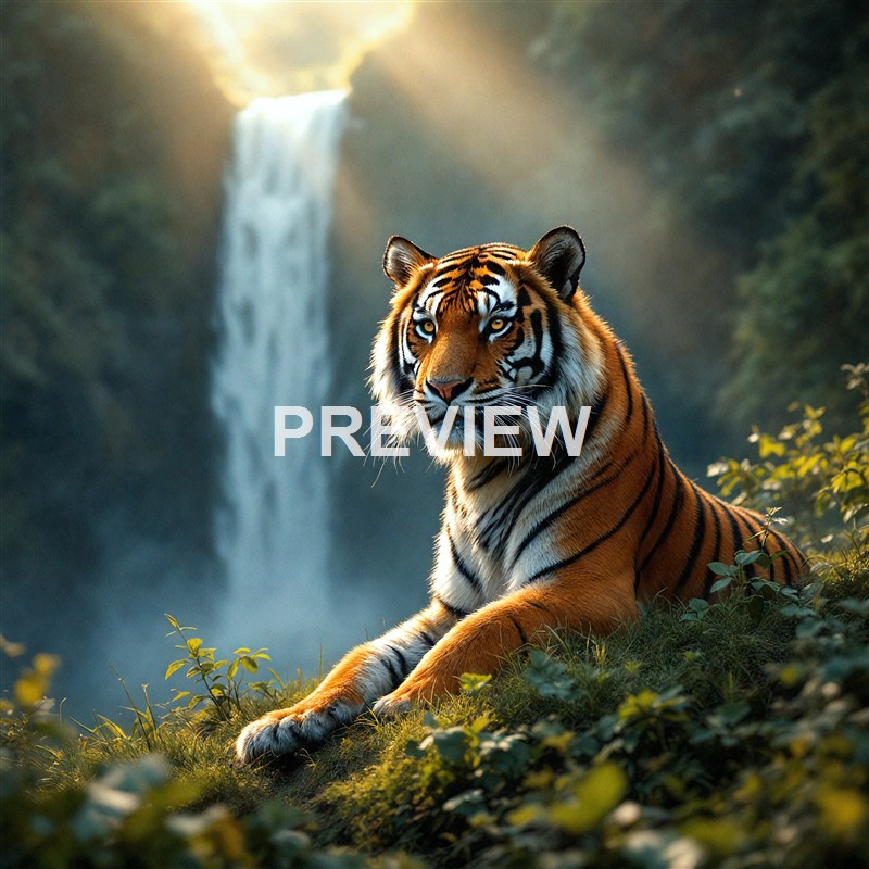 tiger-sitting-on-a-green-hill-in-front-of-a-waterfall (17)_250319165815_Filename Text 2_03875_Filename Text 3_result